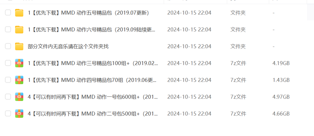 【VMD】较早期VMD舞蹈数据-林夕资源VAM