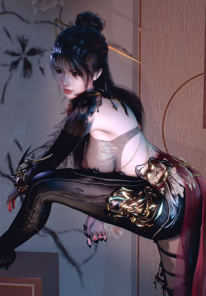 永劫无间人物卡-林夕资源VAM