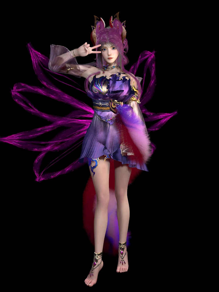 Mowang_nixi.永劫无间-狐妖_Huyao-林夕资源VAM