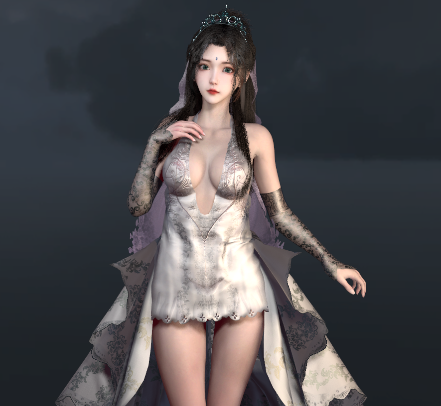 Mowang_nixi.HMS_Wedding_Dress_01.1-林夕资源VAM