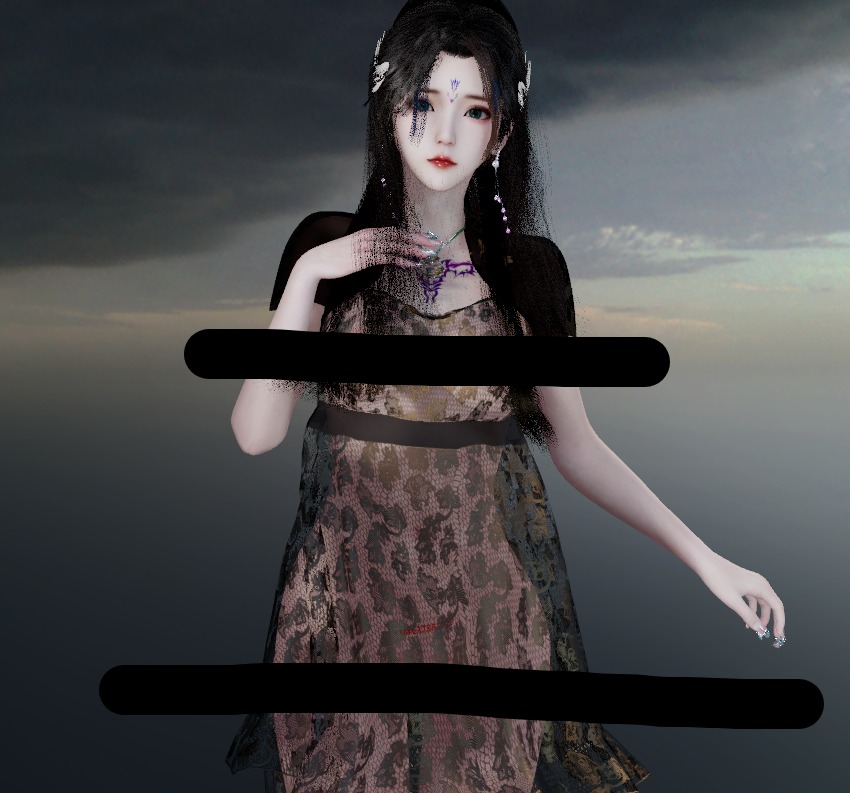 VAM-YJ.Female_Korean_Dress_Short.1-林夕资源VAM