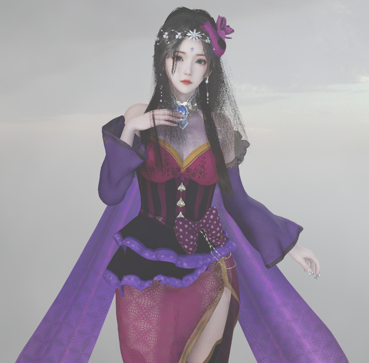 Vmax.Cloth_magician_Girl__set.1-林夕资源VAM