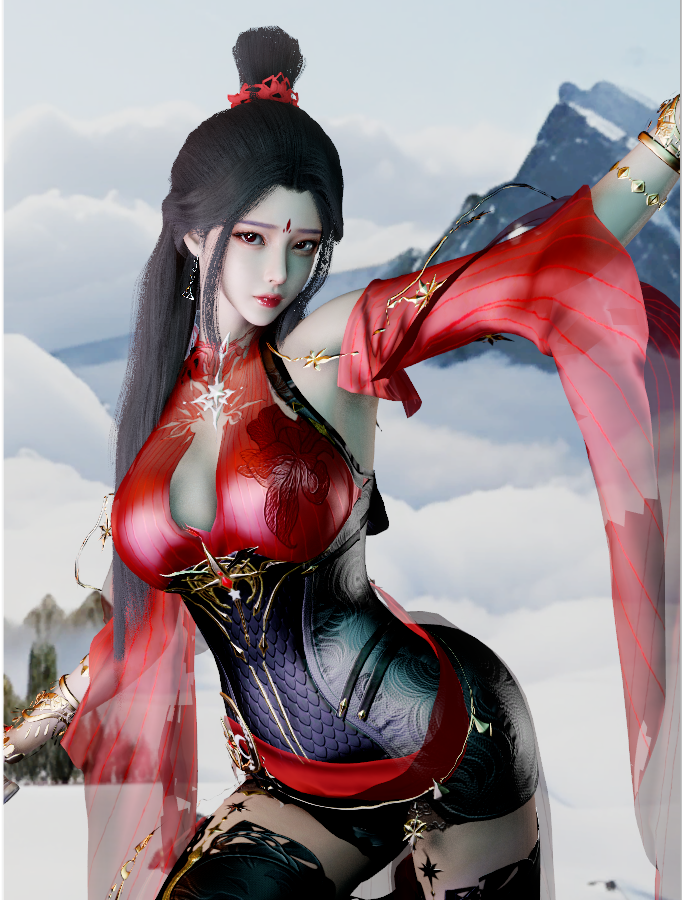 AAA.红衣剑客-林夕资源VAM