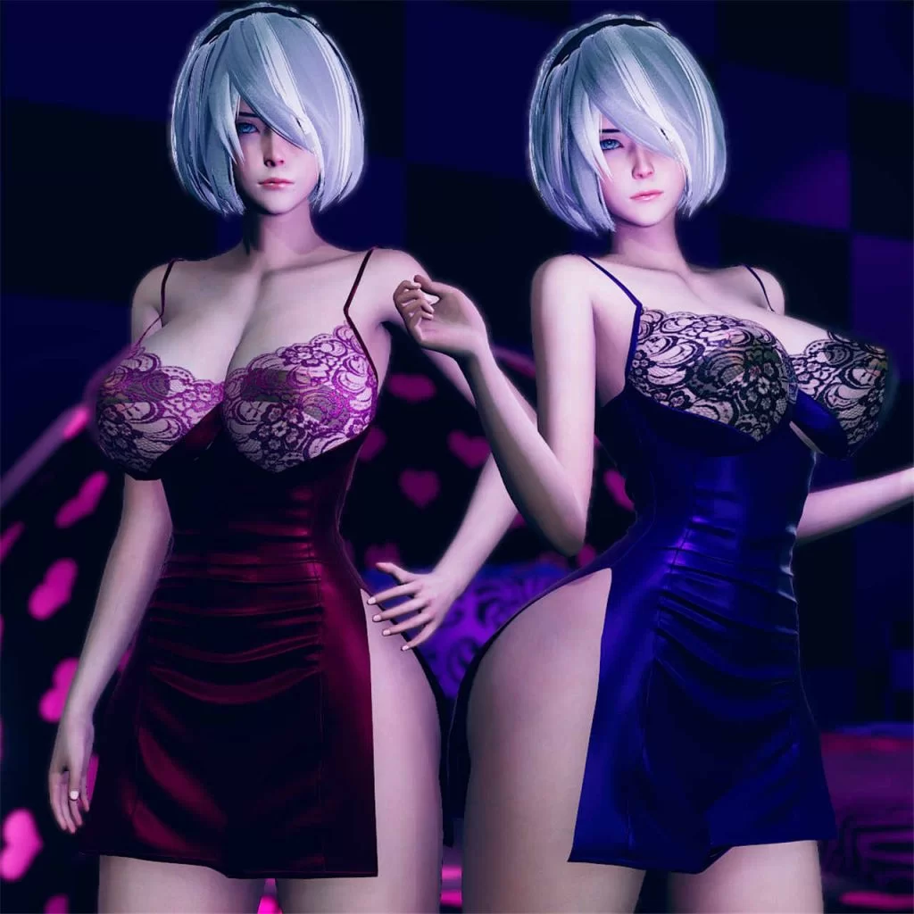 锦缎睡裙-林夕资源VAM