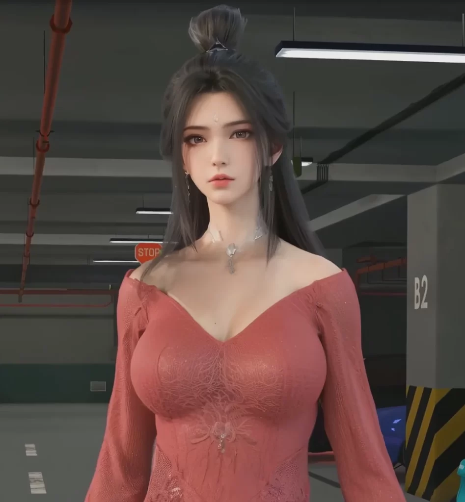 陆雪琪停车场性感走秀-林夕资源VAM