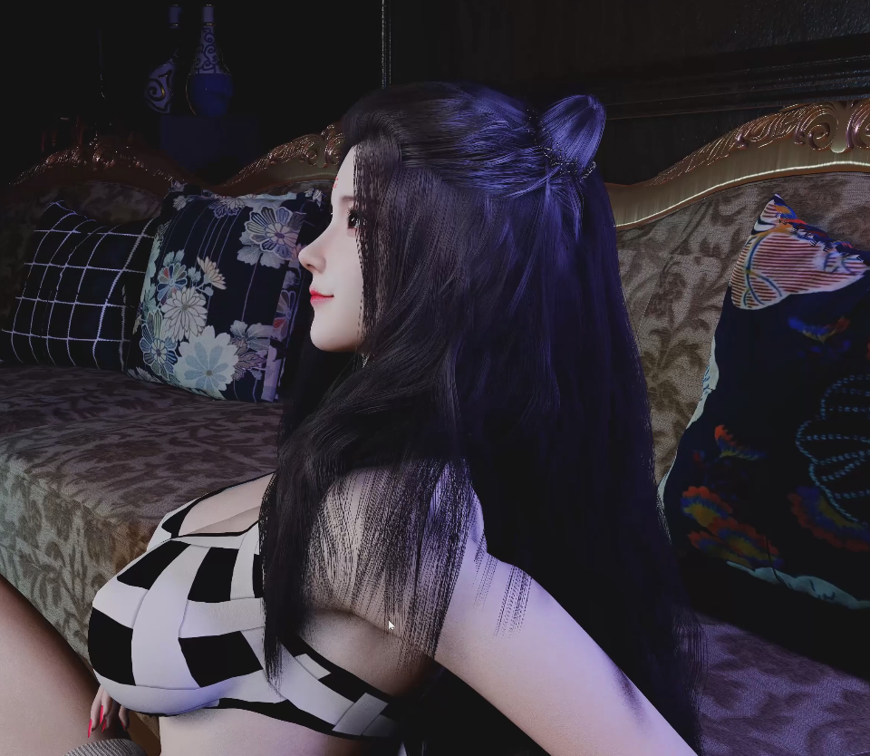 朱竹清泳装魅惑-林夕资源VAM