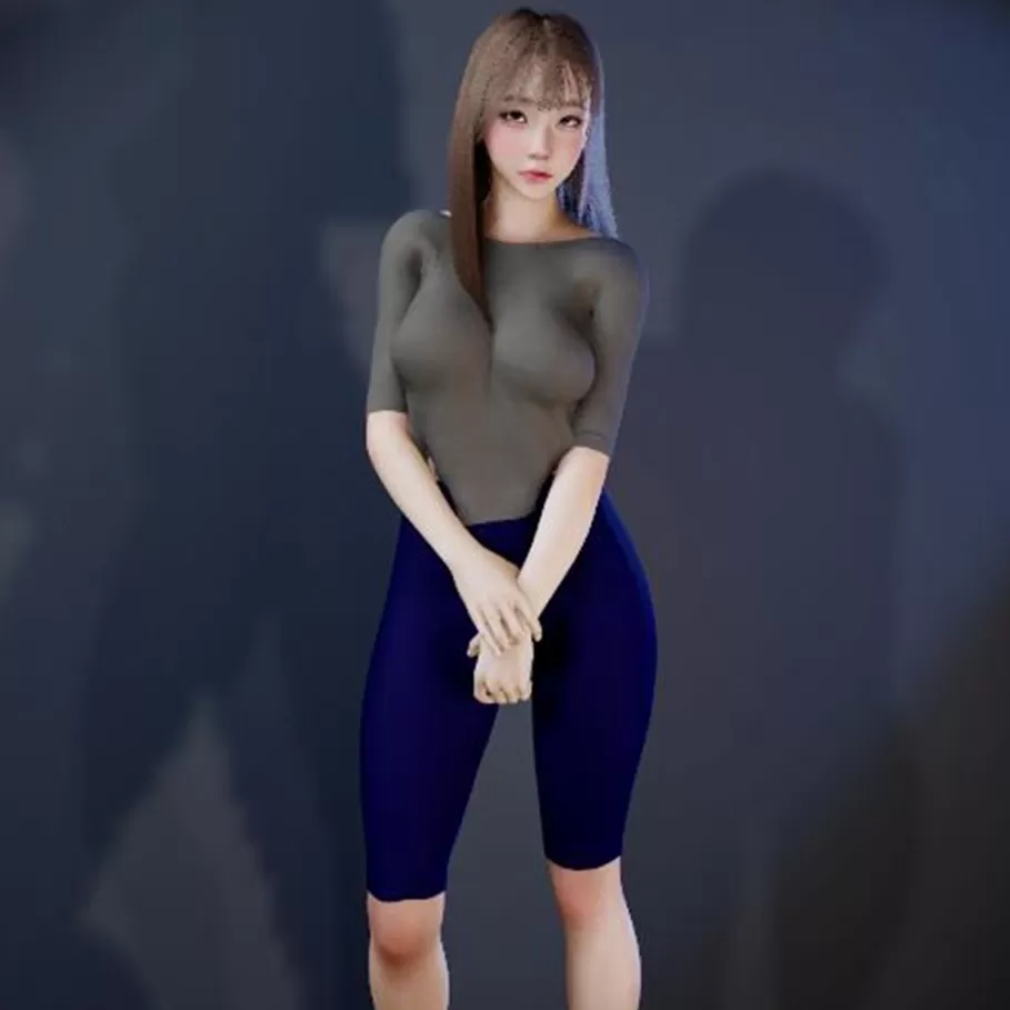 Yep.OverFit_Shirt&Short_Leggings-林夕资源VAM