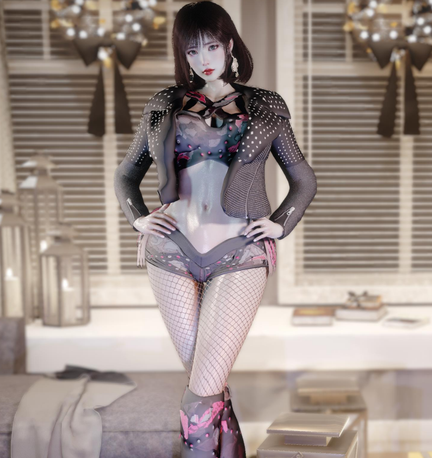 vvvevevvv.WWE_Alexa_Bliss_Outfit-林夕资源VAM