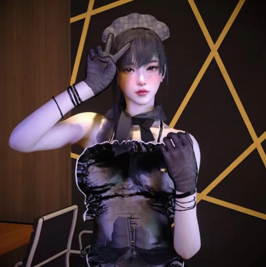 ShaoB.黑丝女仆-林夕资源VAM