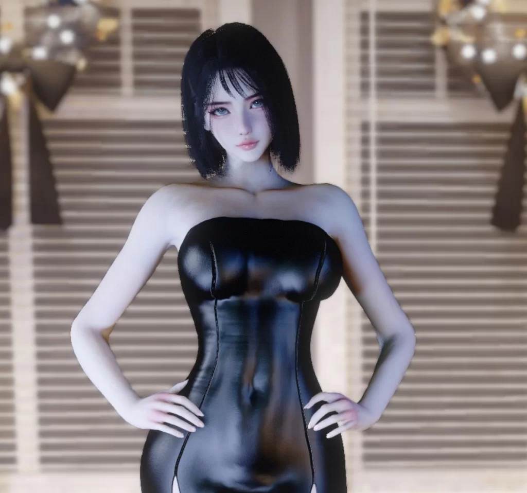 Yep.Mini_Leather_Dress-林夕资源VAM