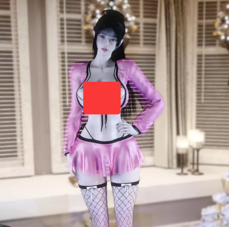 VAM-YJ.Heart_swimsuit-林夕资源VAM