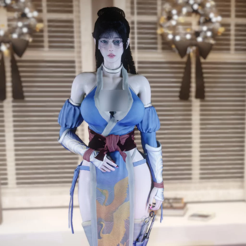 vvvevevvv.Ninja_Gaiden_2_Black_Kasumi_Outfit-林夕资源VAM