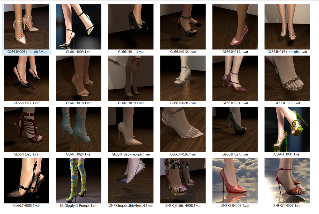 GL66.高跟鞋大合集-林夕资源VAM